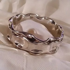 **RARE** Bat-Ami Electroform Sterling Bangle, EUC